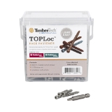 2-1/2 in. TOPLoc Screws Light Gray 500 sq. ft.