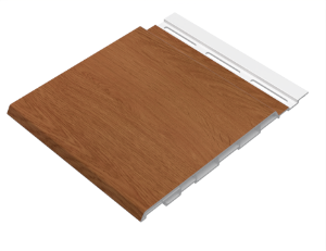 ChamClad Classic Wall Panel 1/2 in. x 6 in. x 12 ft. Chai Cedar