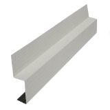 Diamond Kote® 1 in. x 2 in. x 10 ft. Spacer Flashing Woodgrain Light Gray