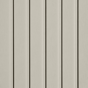 TruCedar 10 in. x 10 ft. Board  Batten Steel Vertical Siding Fresh Canvas