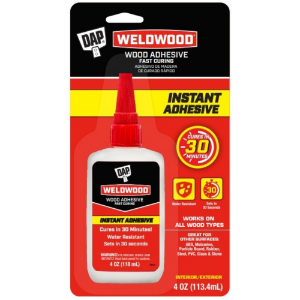 DAP Weldwood Instant Wood Adhesive 4 oz.