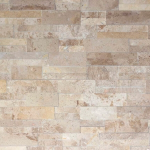 Latte Honed Accentstone Panel 6 in. x 24 in.