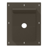 Diamond Kote® RigidMount Split Mount Block Brushed Smooth Coffee
