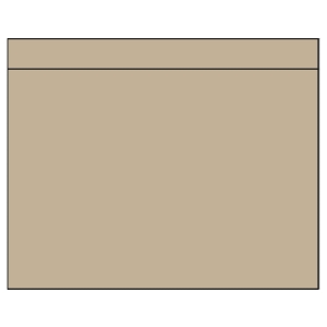 10 ft. InsideOut Panel Sandy Beige 4/Ct  * Non-Returnable *