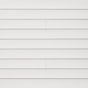 TruCedar Single 8 Steel Lap Siding White