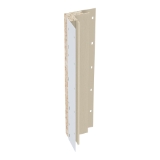 Diamond Kote® 5/4 in. x 3 in. x 16 ft. Rabbeted Brushed Smooth Inside Corner w/Nail Fin Oyster Shell