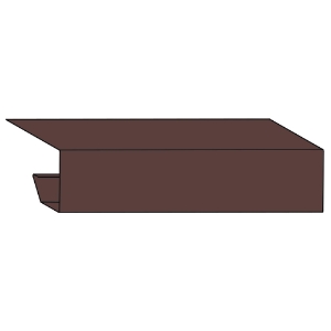 10 ft. InsideOut G-Channel Brown 4/Ct  * Non-Returnable *