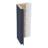 Diamond Kote® 5/4 in. x 6 in. x 16 ft. Brushed Smooth Outside Corner Midnight - 1 per pack