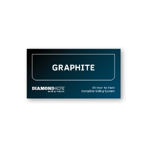 Diamond Kote®  ID Signage 3x1.25 - Graphite