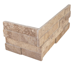 Latte Honed Corner 6 in.