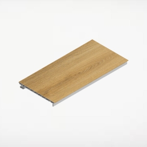 Quick Click Single Piece Column & Beam Wrap 12 in. x 10 ft. Sunbleached Oak 1 piece = 1 each; order 4 for a full wrap