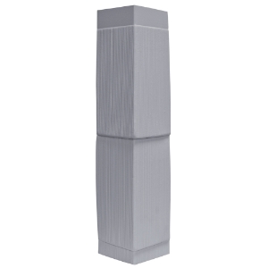 7 in. Split Shake Outside Corner Post Kit 677 Blue Gray 56 in.