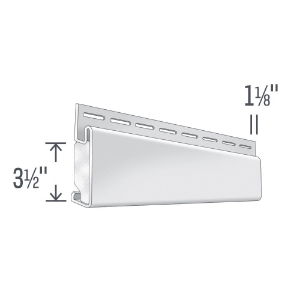 Haven Window Casing 1-1/8 in. x 3-1/2 in. Wicker 20 ft.
