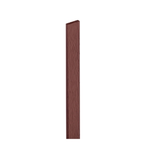 Diamond Kote® 19/32 in. x 3 in. x 16 ft. Woodgrain Batten Trim Bordeaux