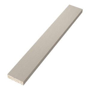 Diamond Kote® 4/4 in. x 3 in. x 16 ft. Brushed Smooth Trim Glacier Fog
