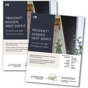 QE TruVent Soffit Kit Insert TVINSERT