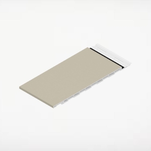 12 in. Seamless Shadowline Wall Panel 12 ft. Sand Dollar 4/pk ChamCl