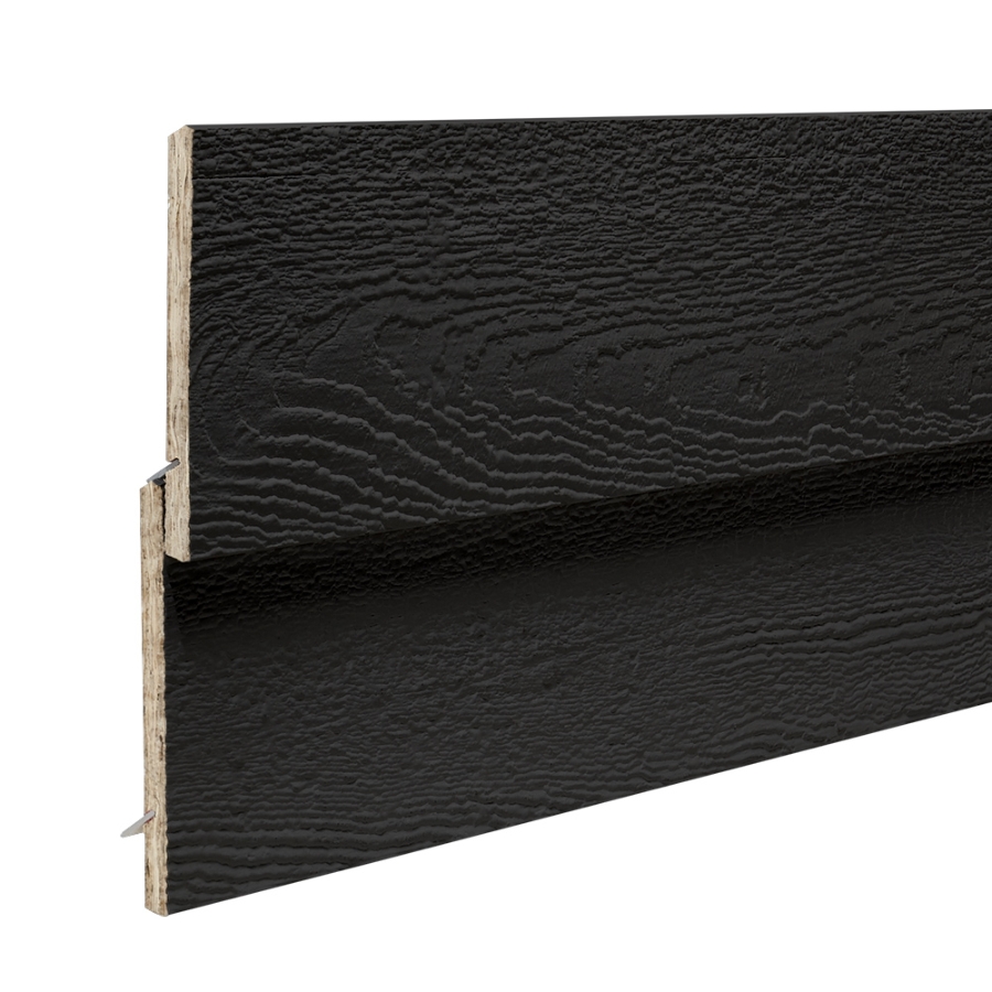 Wausau Supply | 6 in. RigidStack Siding Onyx Woodgrain