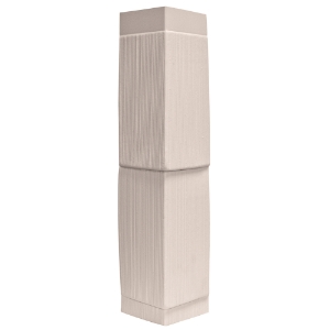 7 in. Split Shake Outside Corner Post Kit 048 Sand 56 in.
