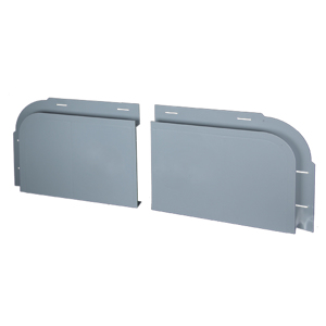 9 in. x 73-5/8 in. J Channel Back Plate for Window Header #030 Paintable