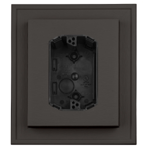 UL Electrical Mount Block #018 Tuxedo Gray