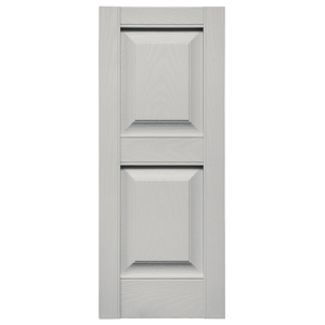 12 in. x 31 in. Raised Panel Shutter Paintable #030