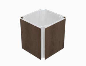 ChamClad Quick Click Column & Beam Wrap 10 in. x 10 ft. Toffee