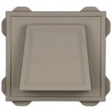 4" Hooded Vent #144 Brookstone