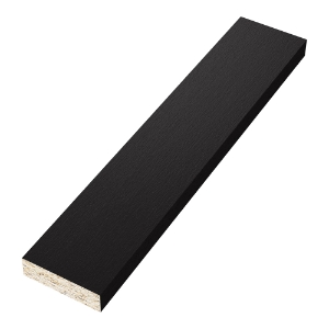 Diamond Kote® 5/4 in. x 4 in. x 16 ft. Brushed Smooth Trim Onyx