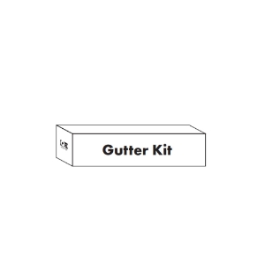 QE Inside Out Boxed Gutter Kit White 280