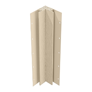 Diamond Kote® 5/4 in. x 3 in. x 10 ft. Rabbeted Woodgrain Inside Corner w/Nail Fin Sand