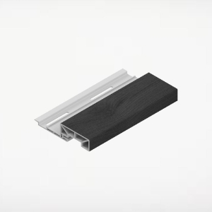 2 in. Batten 12 ft. Charred Black 4/pk ChamClad