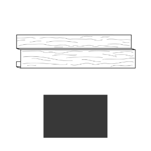 Batten Trim 10 ft. Ironstone