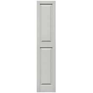12 in. x 59 in. Raised Panel Shutter Paintable #030