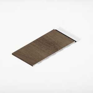 12 in. Seamless Shadowline Wall Panel 12 ft. Toffee 4/pk ChamCl