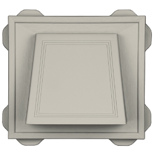 #092 4 in. Hooded Dryer Vent Sterling