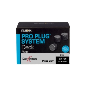 Plugs Only, Picture Frame Dark Slate 375/Pk
