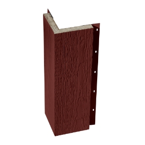 Diamond Kote® 5/4 in. x 6 in. x 10 ft. Woodgrain Outside Corner Bordeaux - 1 per pack