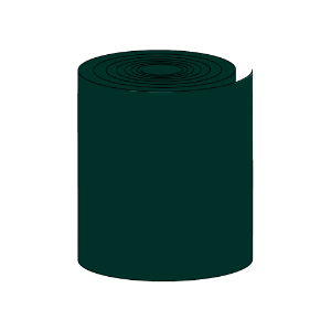 14.53 in. x 50 ft. Aluminum Trim Coil Smooth Forest Green 522