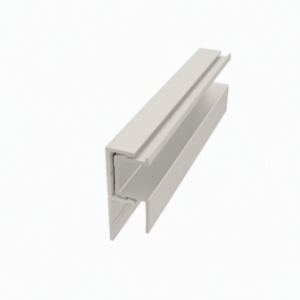 EasyTrim EZ-71 7/16 in. x 10 ft. 2-piece Vertical Term J Panel Trim Glacier Fog