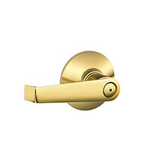 F40 Privacy Elan Lever 605 Bright Brass - Box Pack