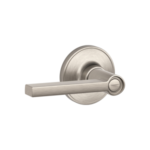 J40 Privacy Solstice Lever 619 Satin Nickel