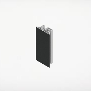 3 in. Quick Click Single Piece Adapter 10 ft. Grey Asphalt