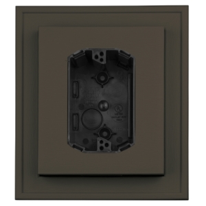 UL Electrical Mount Block #306 QE Timber Ash