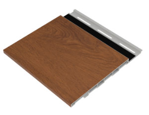 ChamClad 6-inch Shadow Line Panel with 6 inch Reveal Panel Sample