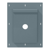 Diamond Kote® RigidMount Split Mount Block Brushed Smooth Mountain Lake