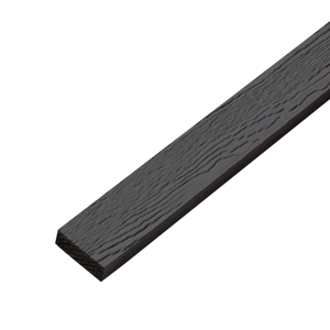 Diamond Kote® 5/4 in. x 3 in. x 16 ft. Woodgrain Trim Graphite