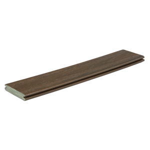 Reserve 16 ft. Dark Roast Grooved Deck Board