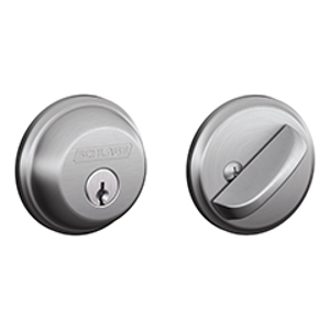B60N Single Cylinder Deadbolt 626 Satin Chrome - Box Pack redirect to product page