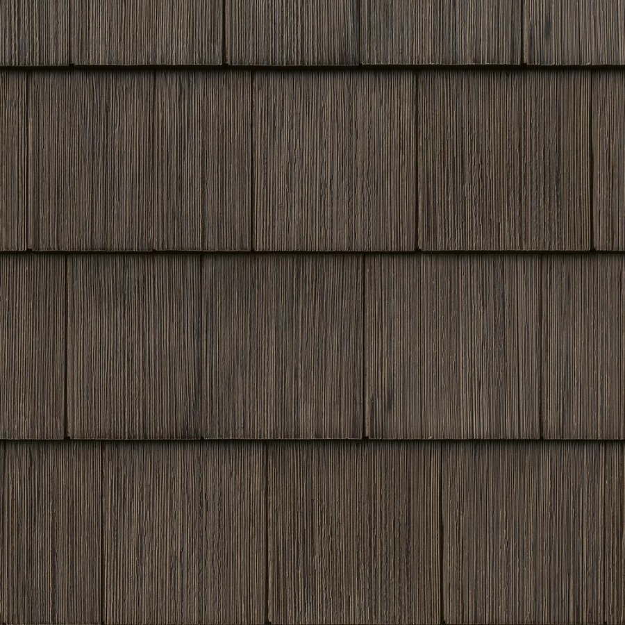 Wausau Supply | Portsmouth D7 Cedar Shingle Straight Black Walnut